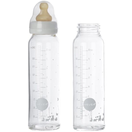 Hevea Baby Glass Bottles