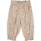 Wheat Soft Lilac Flowers Polly Pants