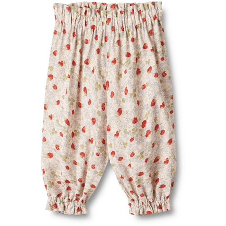 Wheat Rose Strawberries Pants Polly