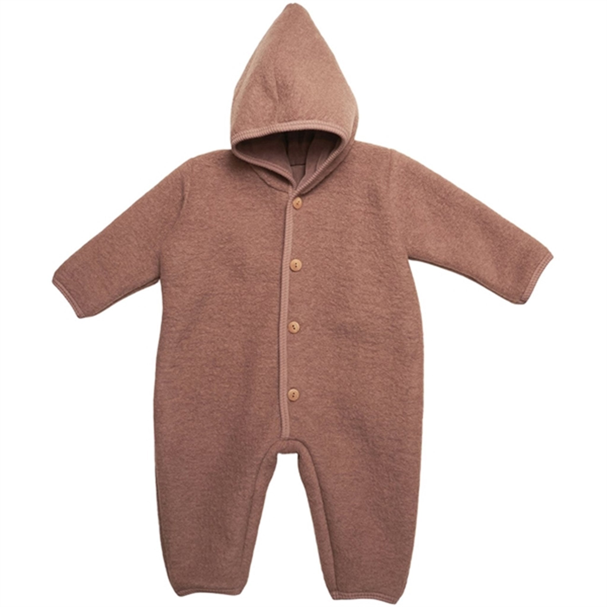 Pram Suit Wool Pooh Heather Rose Huttelihut Luksusbaby