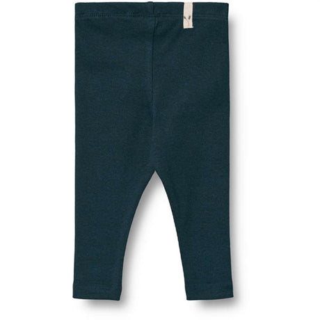 Wheat Navy Rib Leggings 2