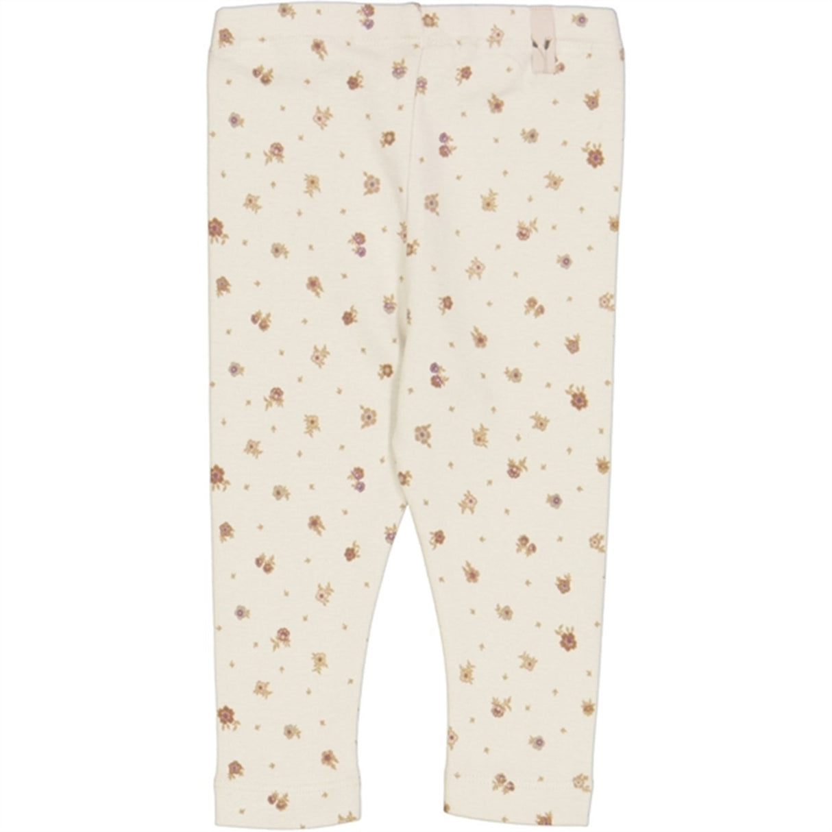 Wheat Chalk Flowers Jersey Leggings 3