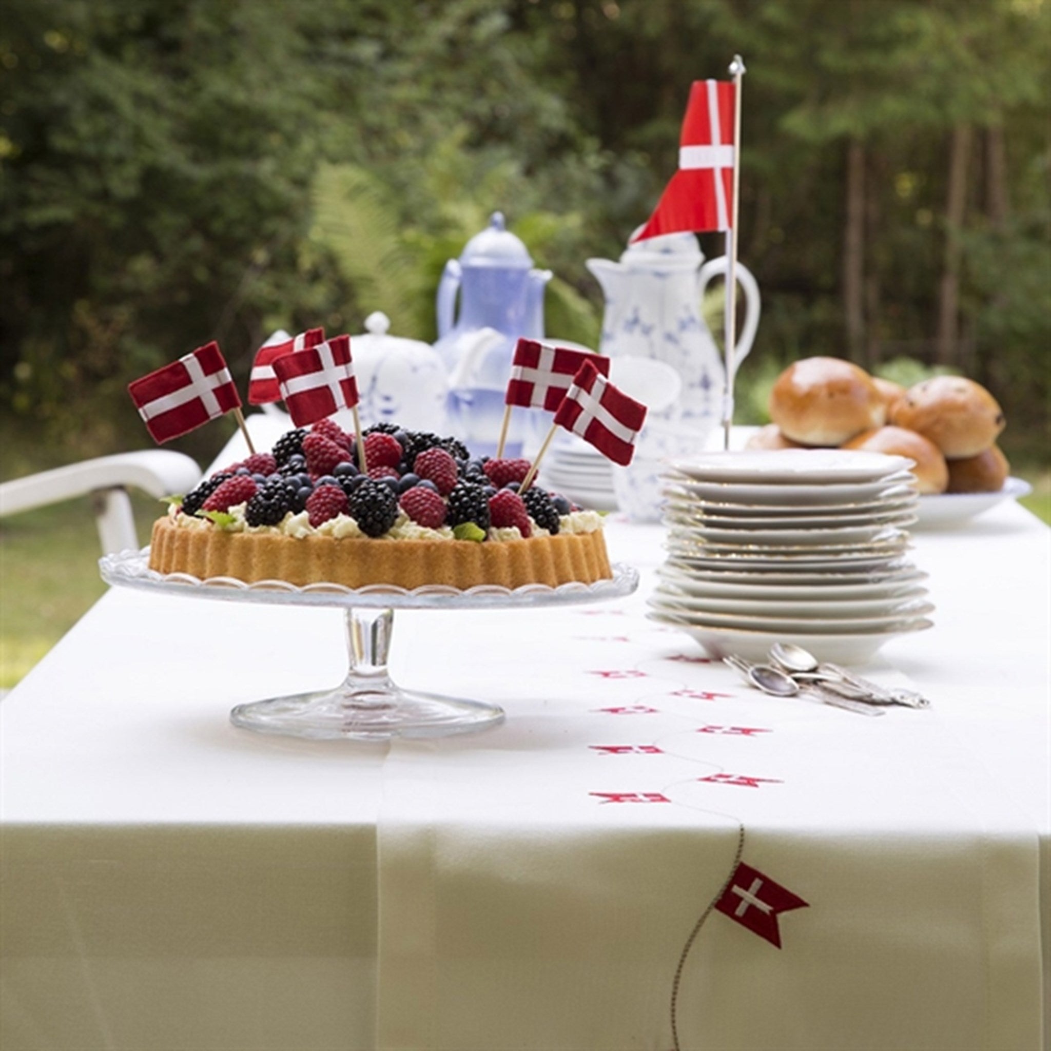 Langkilde & Søn Cake Flag 5 pieces 2