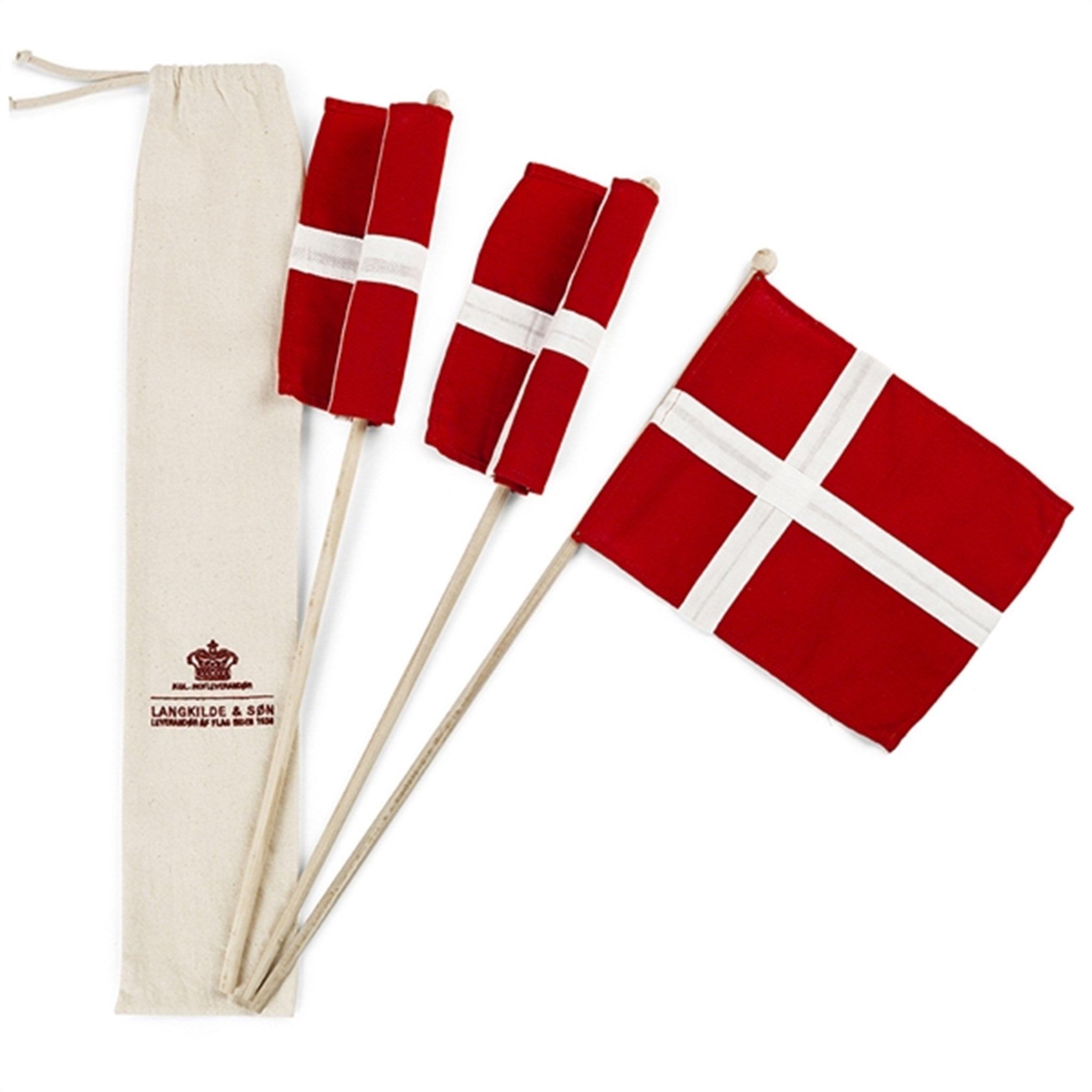 Langkilde & Søn Flags 3 pieces