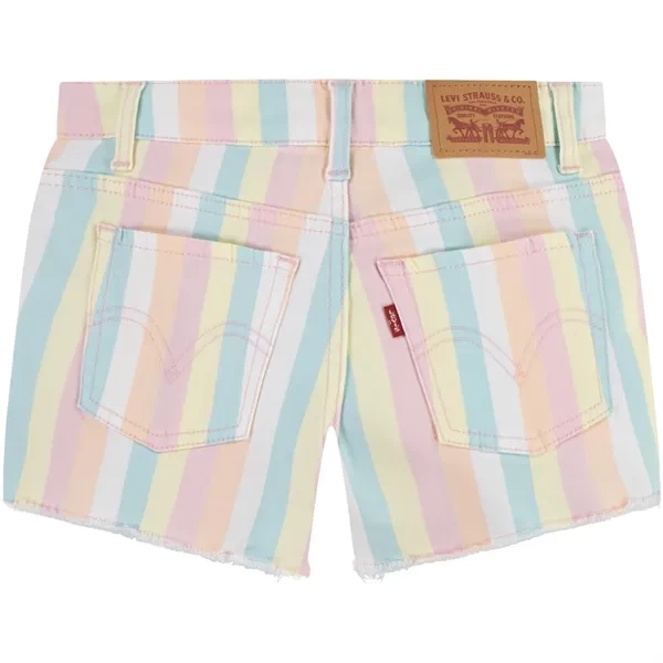 Levi's Printed Fray Hem Gf Shorts Pear Sorbet 5