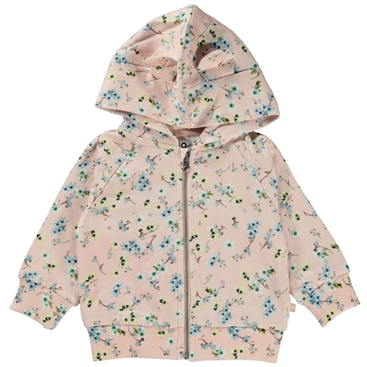 Molo Mini Blue Flowers Dorothy Hoodie