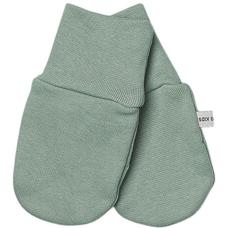 Racing Kids Mittens Baby Dusty Green