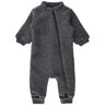 Mikk-Line Wool Suit Anthracite Melange