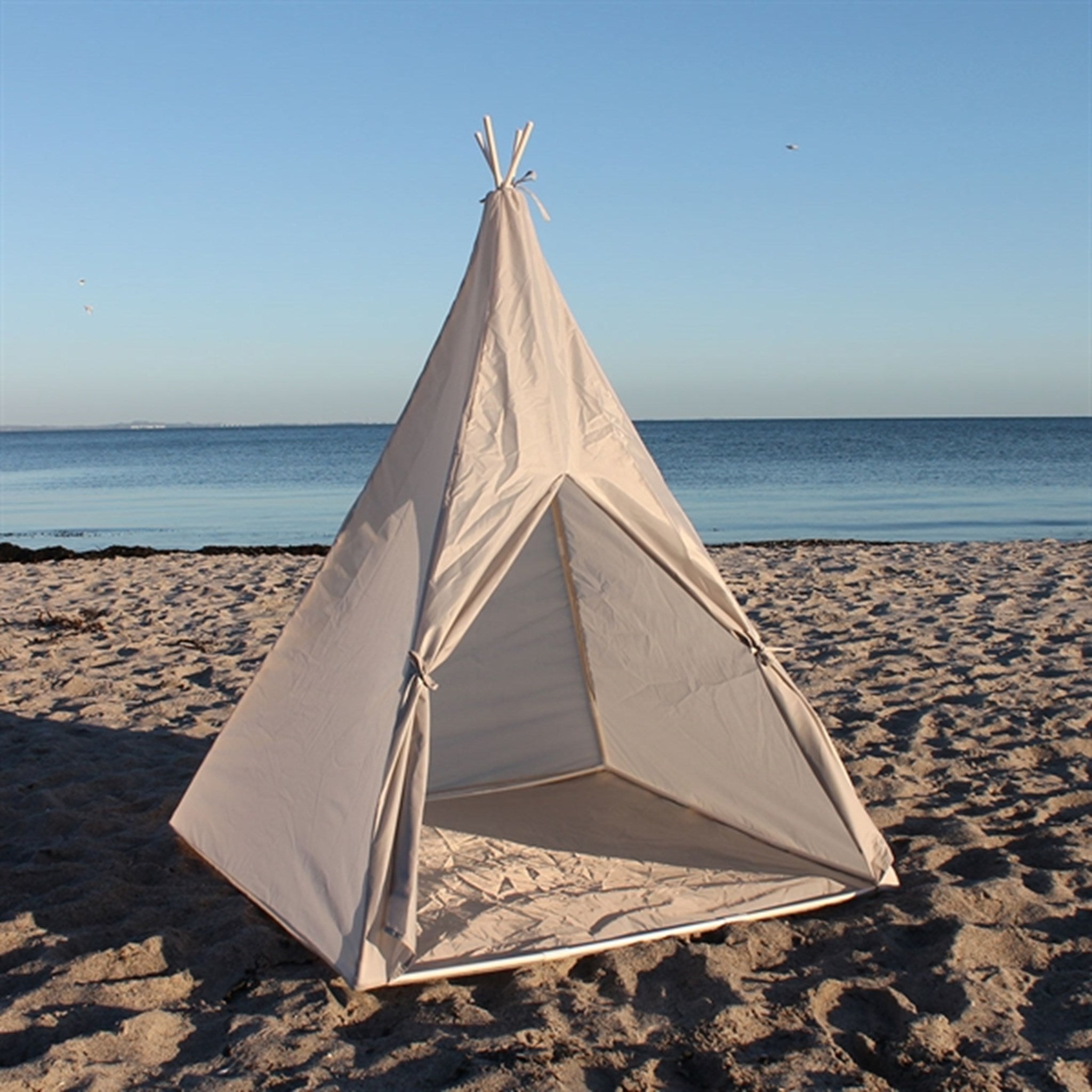 Vanilla COPENHAGEN Tipi Tent UV50+ Oyster Grey 6