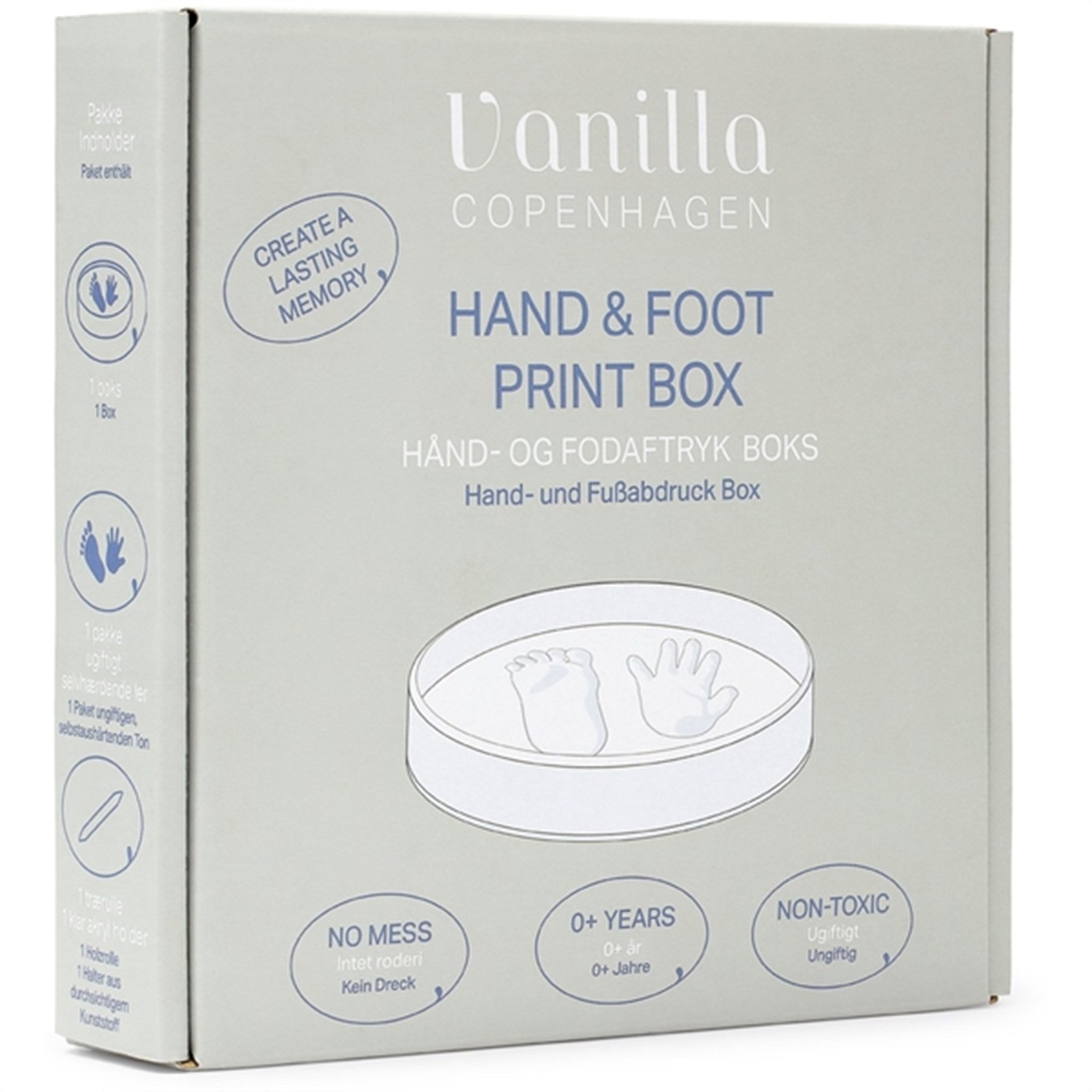 Vanilla COPENHAGEN Hand And Footprint Box
