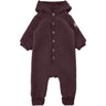 Mikk-Line Wool Suit W. Hood Huckleberry