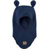 Mikk-Line Wool Balaclava with Ears Blue Nights