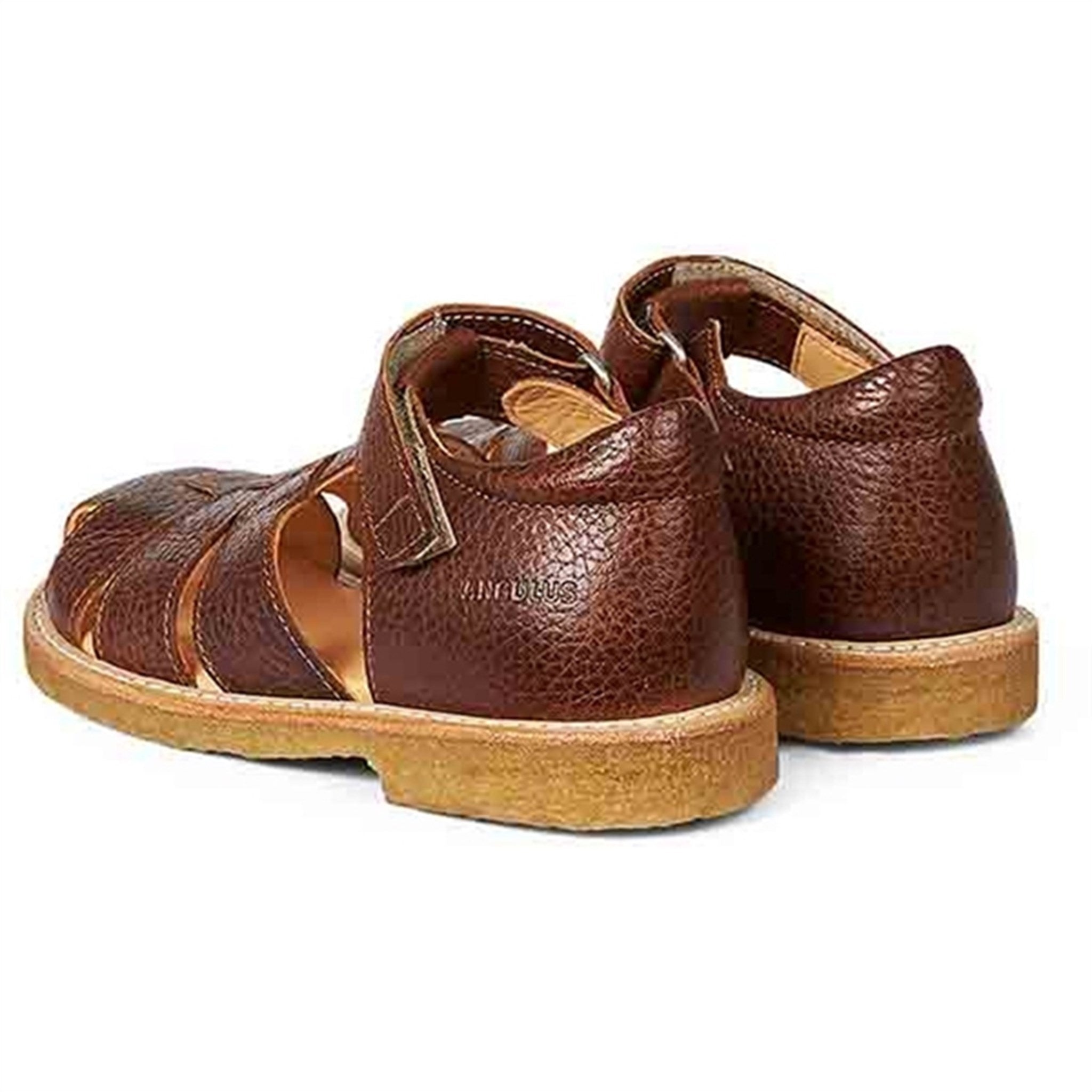 Angulus Sandal W. Velcro Medium Brown 3