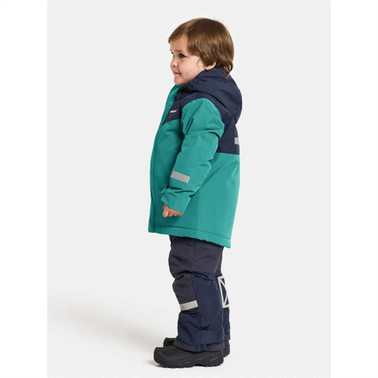 Didriksons Petrol Green Skare Kids Set 6