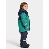 Didriksons Petrol Green Skare Kids Set 4