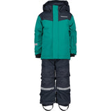 Didriksons Petrol Green Skare Kids Set