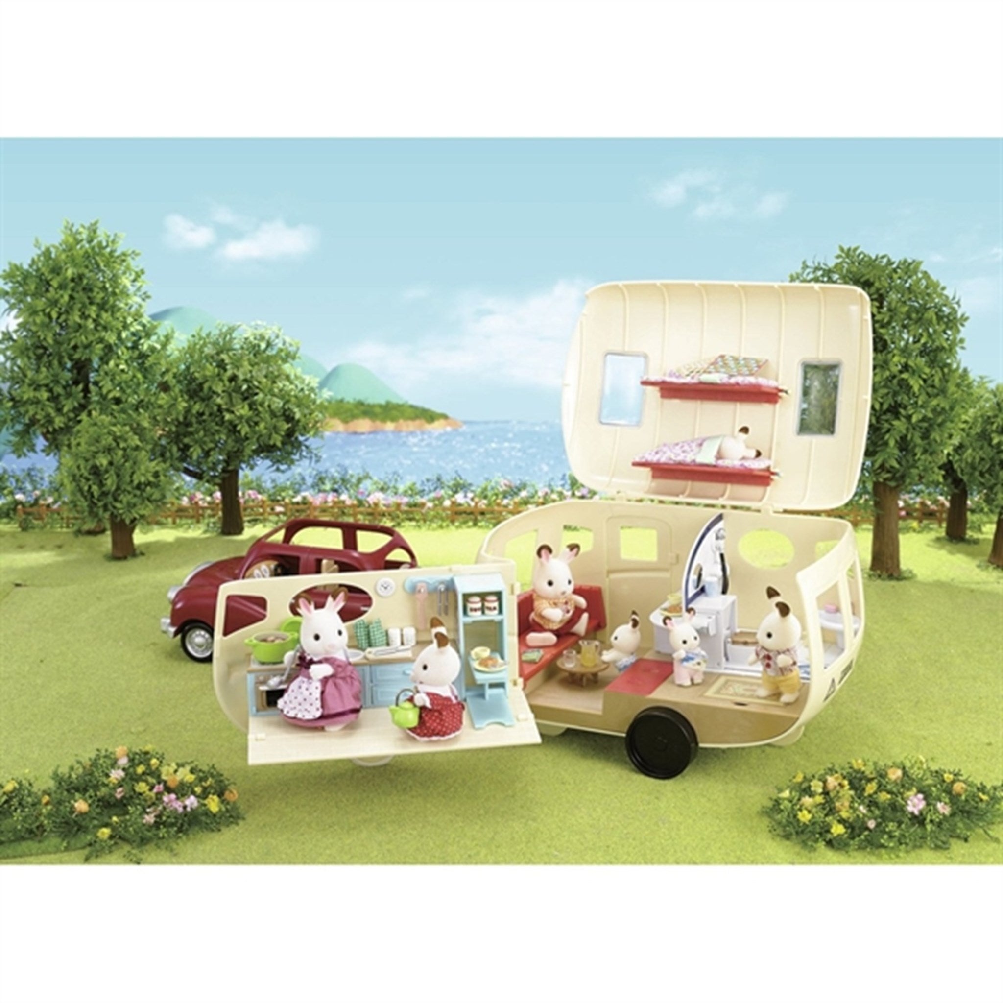 The Caravan Sylvanian Families Luksusbaby