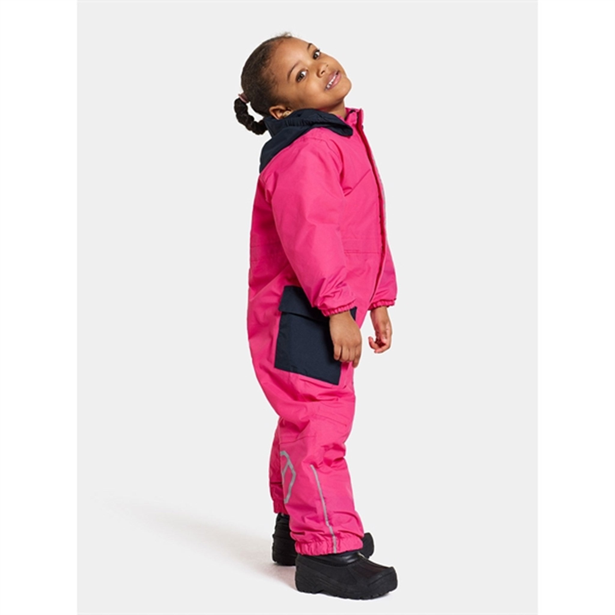 Didriksons True Pink Rio Kids Cover 2 Coverall 4