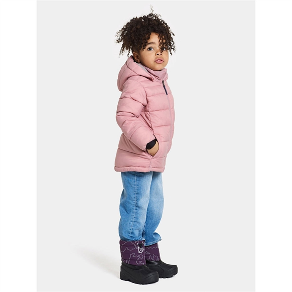 Didriksons Soft Pink Rodi Kids 2 Jacket 3