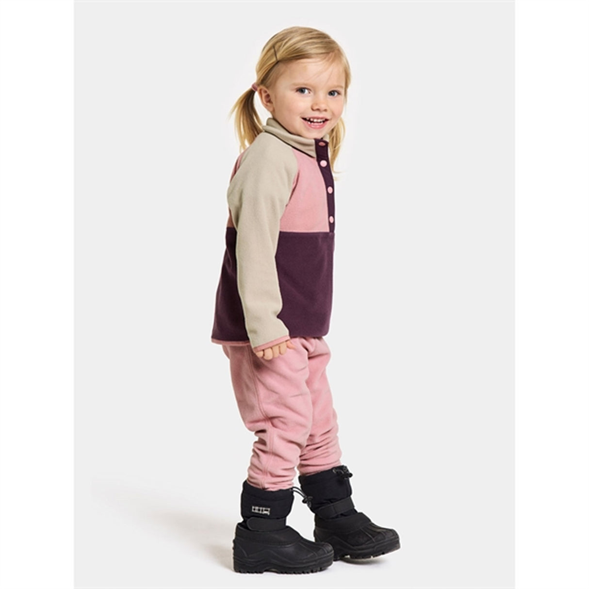 Didriksons Plumb Monte Kids Fleece Jacket 6