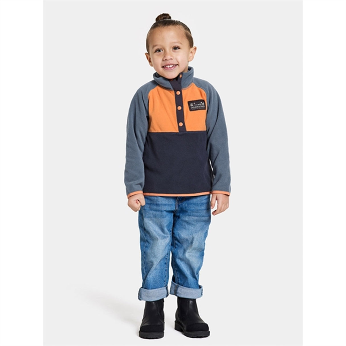 Didriksons Cantaloupe Monte Kids Fleece Jacket 7