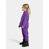 Didriksons Disco Purple Monte Kids Fleece Pants 6