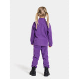 Didriksons Disco Purple Monte Kids Fleece Cardigan 3