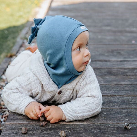 Racing Kids Top Balaclava Dino 1-layer Dusty Blue