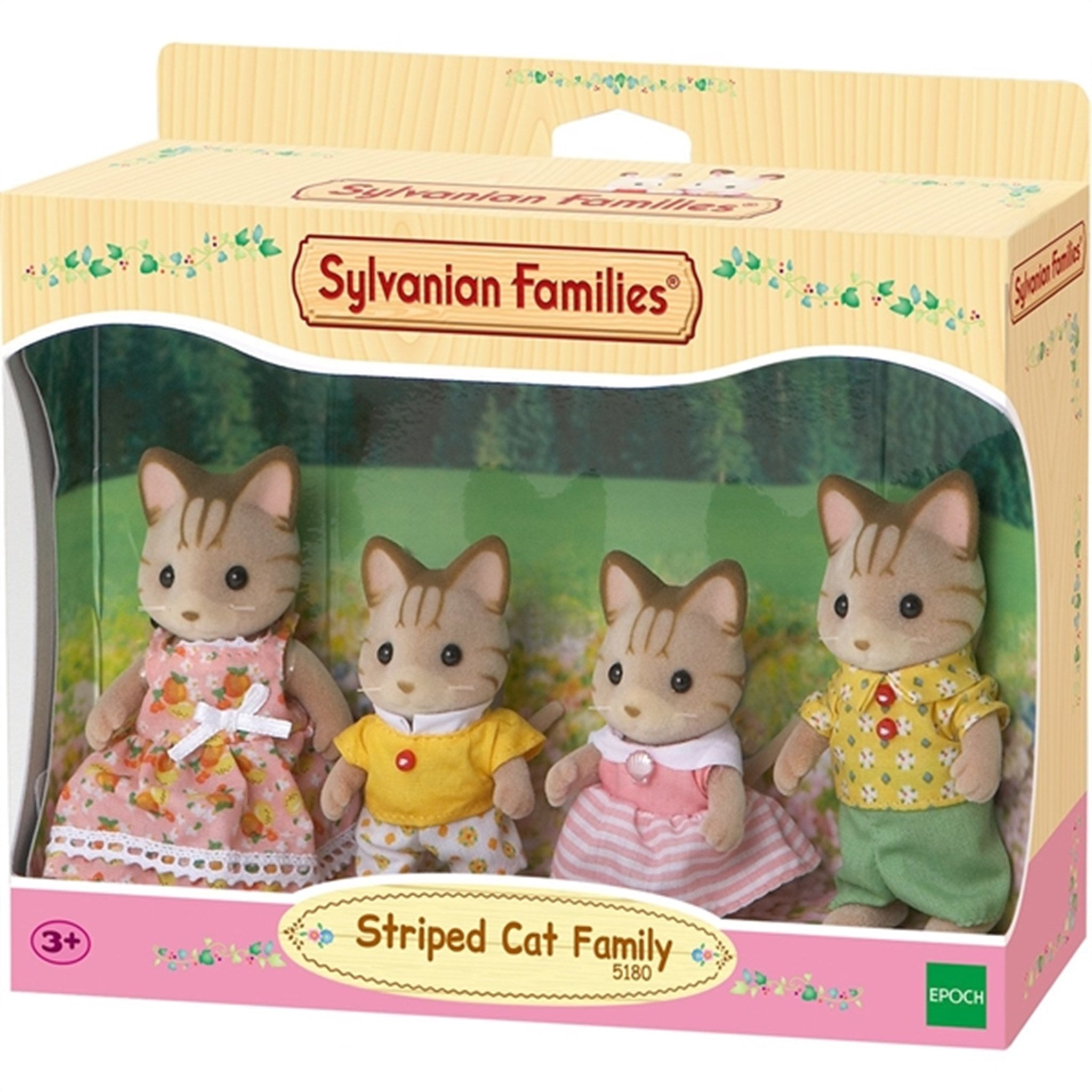Sylvanian Families® Striped Cat Family