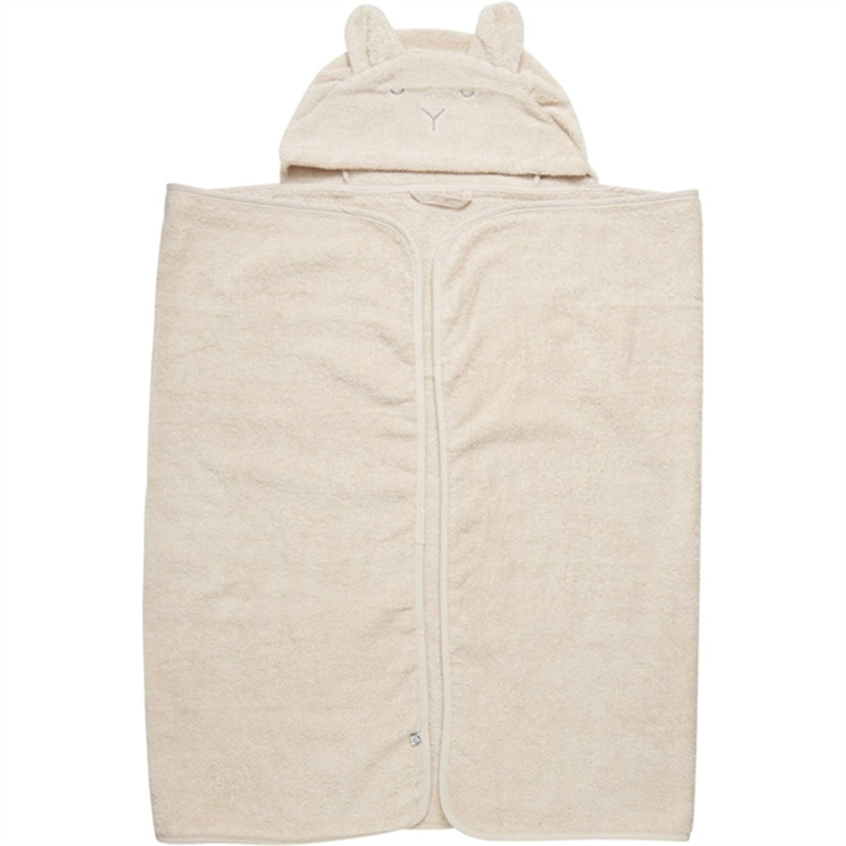 Pippi Hodded Bath Towel Sandshell