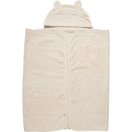 Pippi Hodded Bath Towel Sandshell