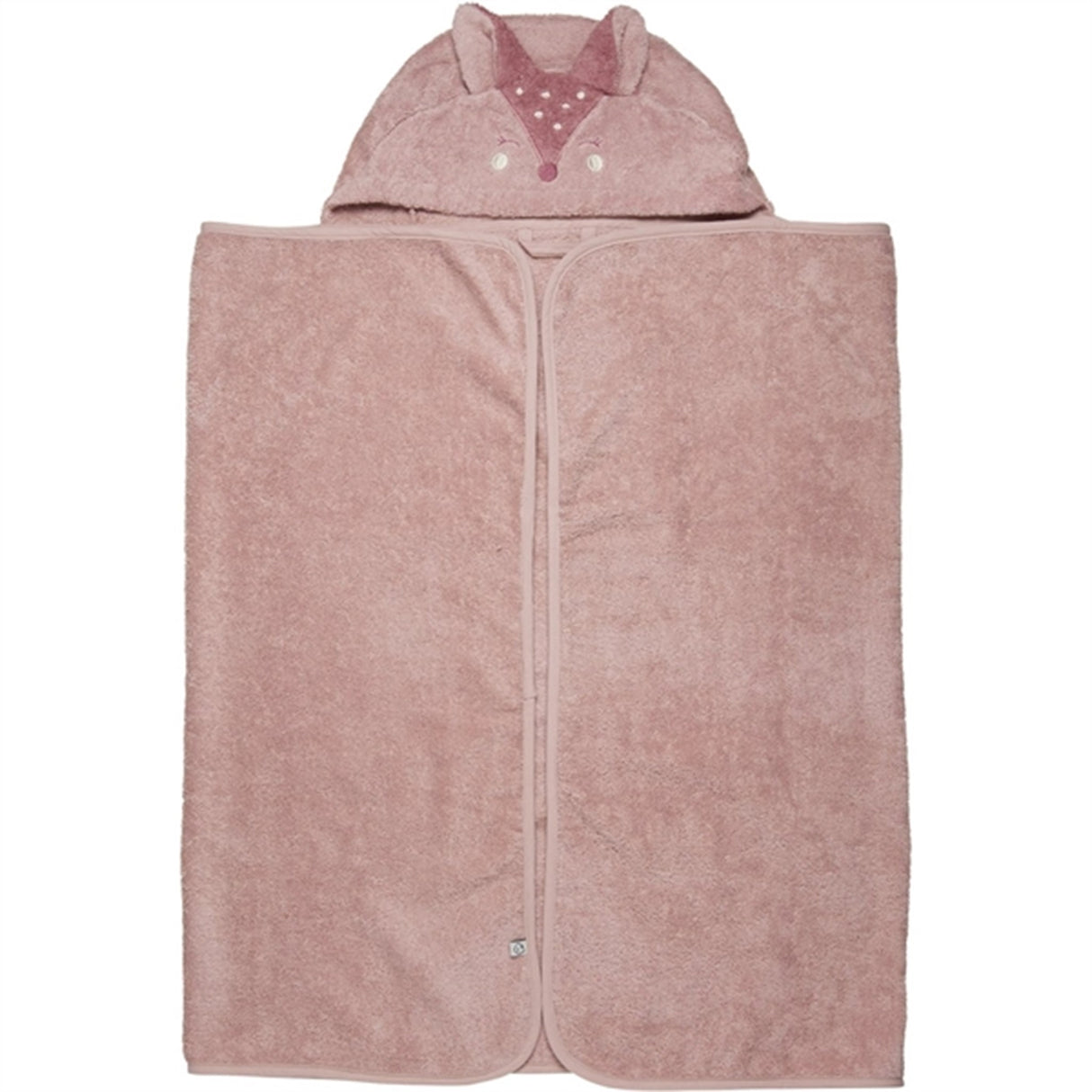 Pippi Hooded Bath Towel Misty Rose