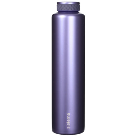 Sistema Stainless Steel Water Bottle 600 ml Purple