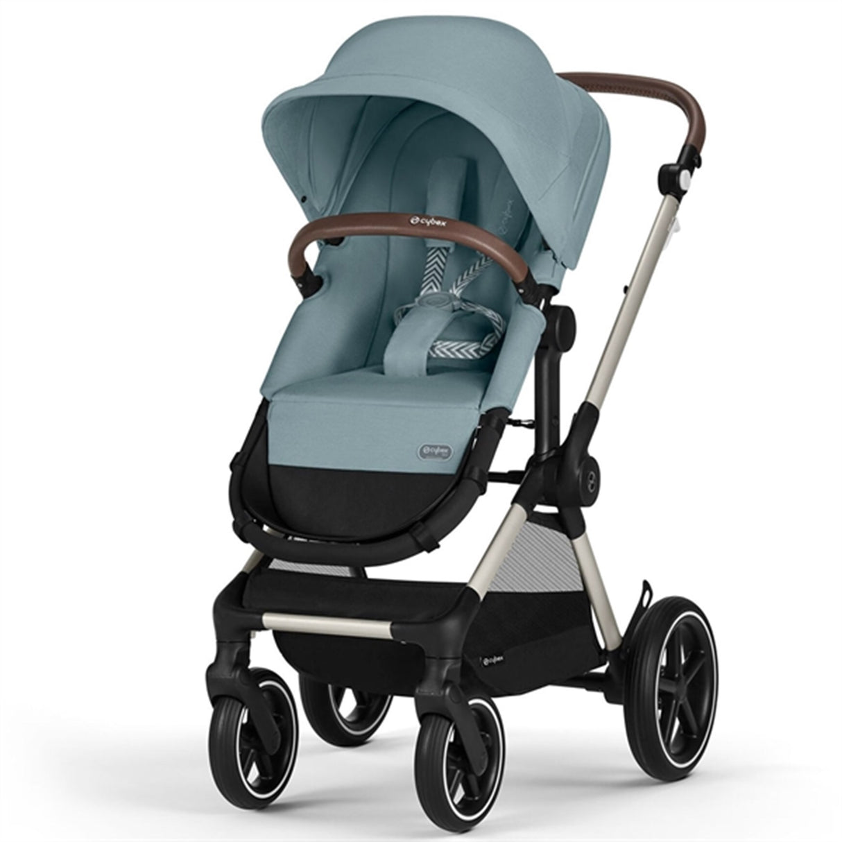 Cybex Eos Lux Sky Blue 2-in-1 Stroller 2