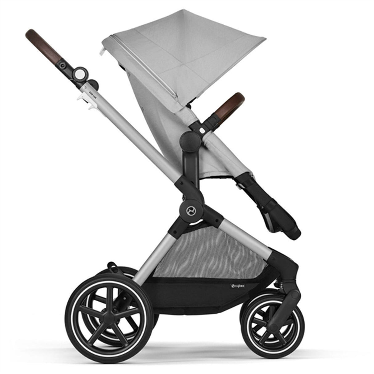 Cybex Eos Lux Lava Grey 2-in-1 Stroller 6