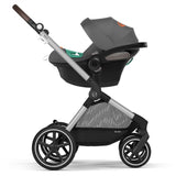 Cybex Eos Lux Lava Grey 2-in-1 Stroller 8