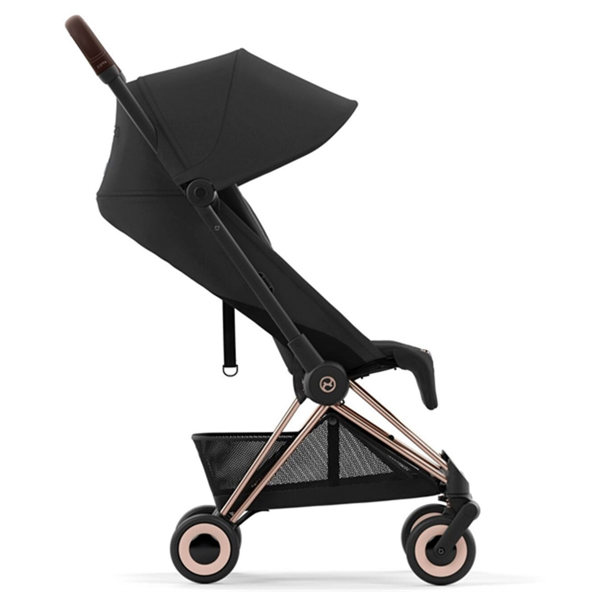 Cybex Coya Stroller Rosegold Sepia Black 6