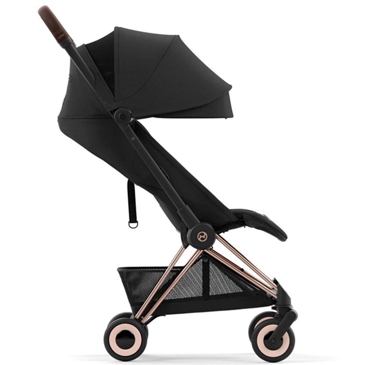 Cybex Coya Stroller Rosegold Sepia Black 5