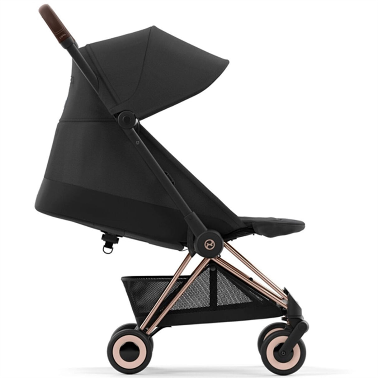 Cybex Coya Stroller Rosegold Sepia Black 4