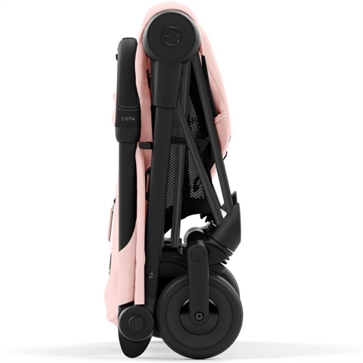 Cybex Coya Stroller Matt Black Peach Pink 8