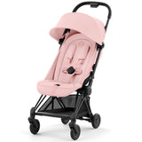 Cybex Coya Stroller Matt Black Peach Pink