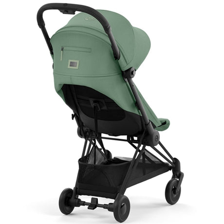 Cybex Coya Stroller Matt Black Leaf Green 2