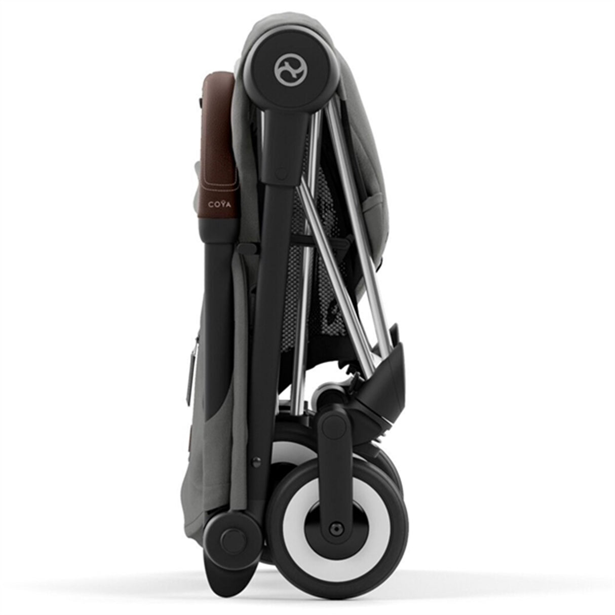 Cybex Coya Stroller Chrome Dark Brown Mirage Grey 7