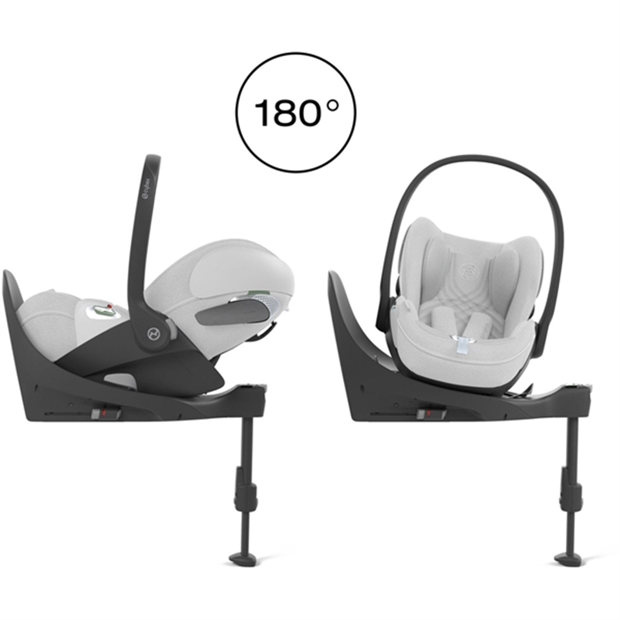 Cybex CLOUD T I-SIZE Platinum White Car Seat