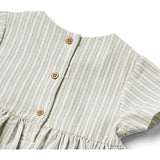 Wheat Aquablue Stripe Dress Esmaralda 3