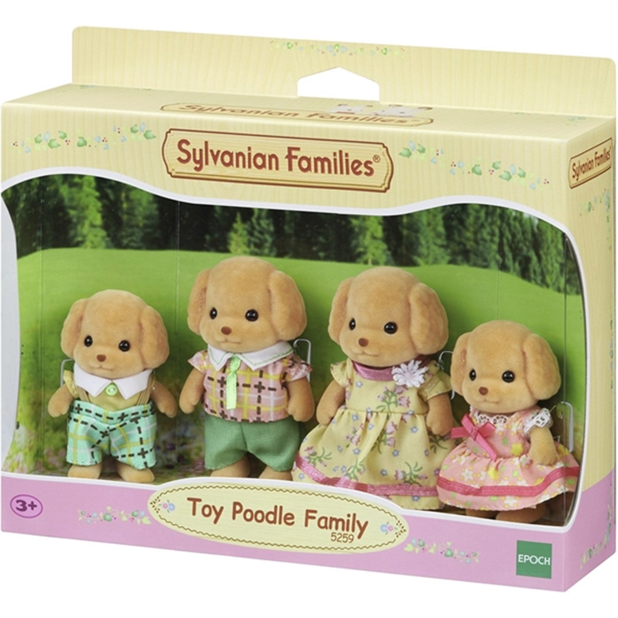 Sylvanian Families® Toy Poodle Family