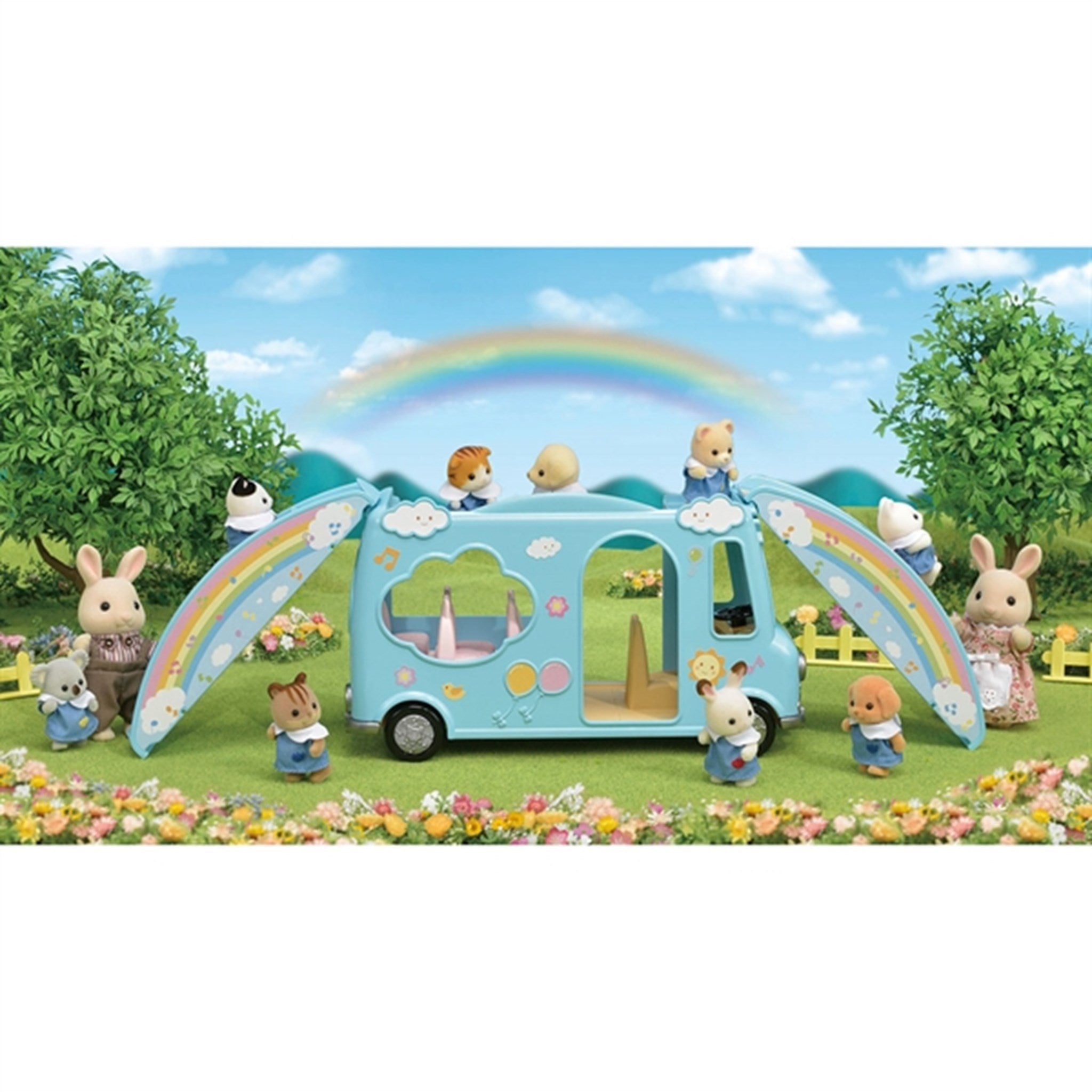 Sylvanian Families® Sunshine Nursery Bus 7