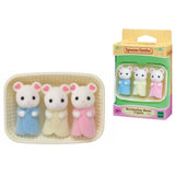 Sylvanian Families® Marshmallow Mouse Triplets