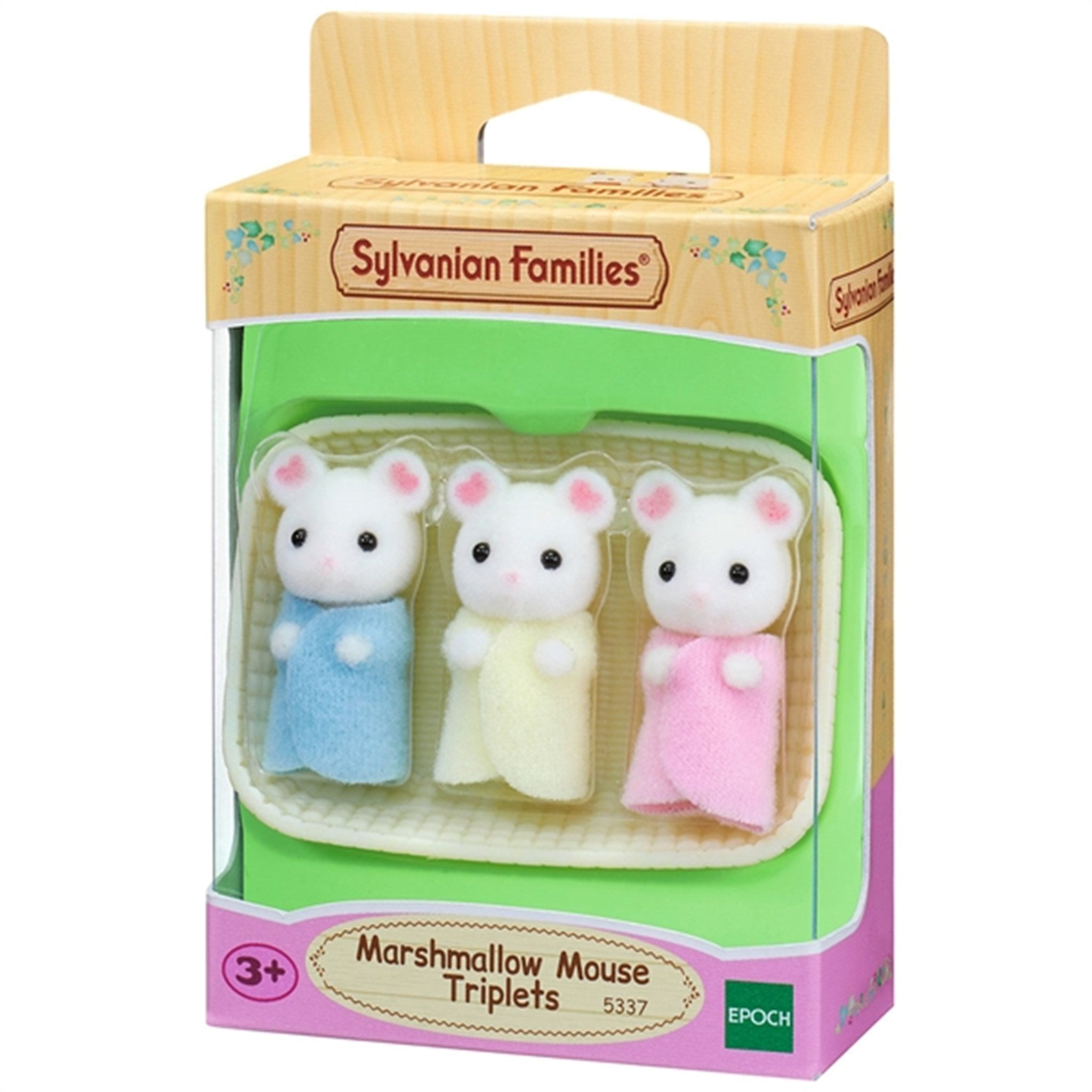 Sylvanian Families® Marshmallow Mouse Triplets