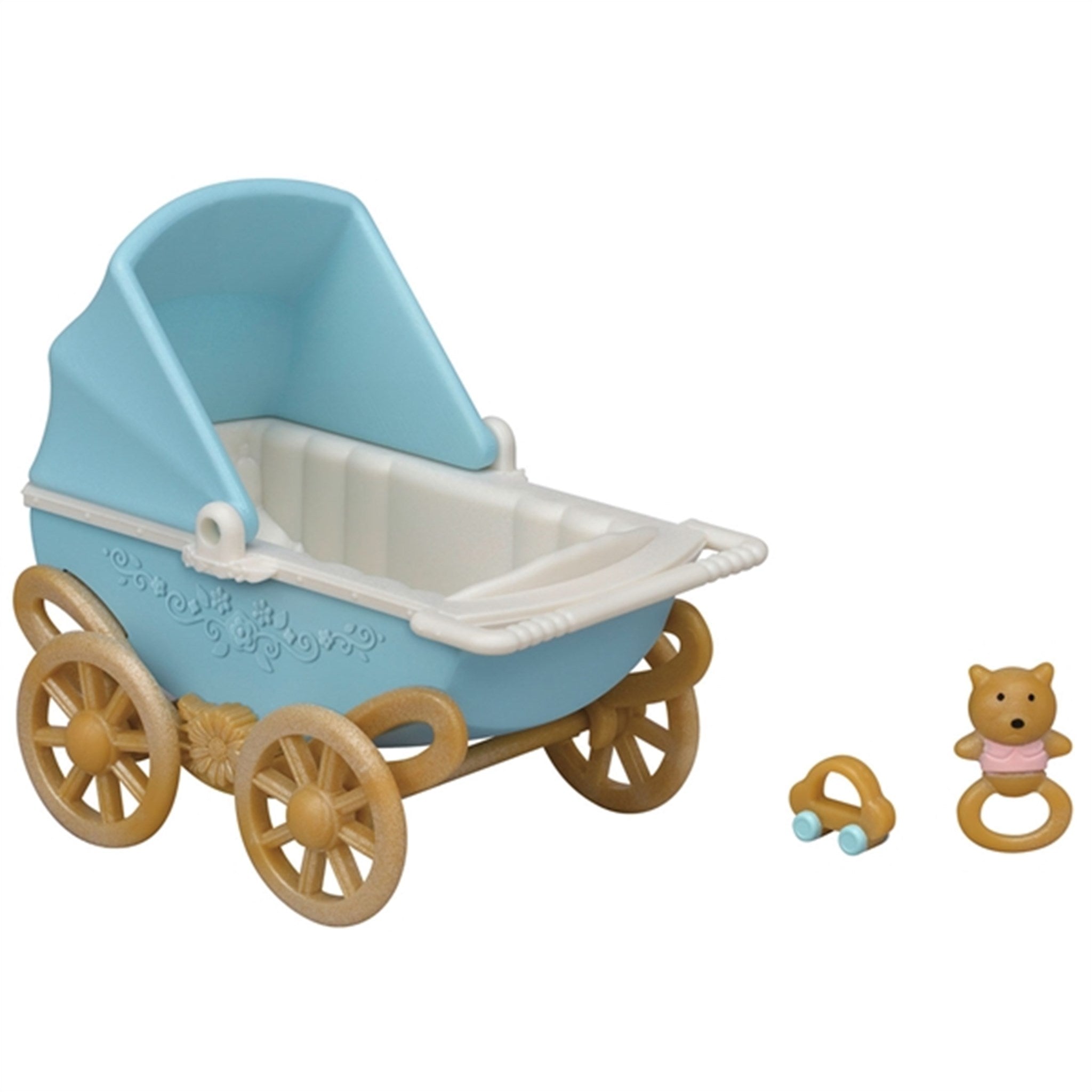 Chocolate Rabbit Twins Set New Pram Luksusbaby Luksusbaby COM